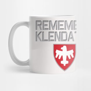 Starship Troopers Remember Klendathu Mug